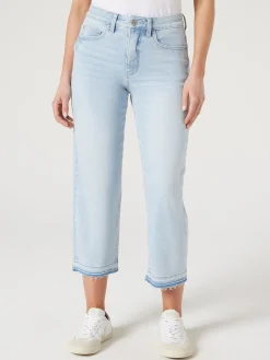 Cheap Jeanswest Annie Mid Waisted Straight Capri SummerIndigo