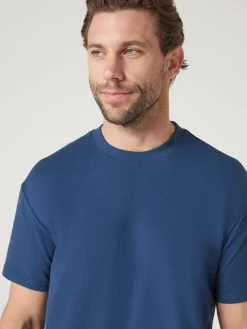 Hot Jeanswest Beau Relaxed Crew Tee Brown