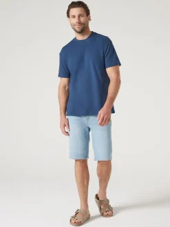 Hot Jeanswest Beau Relaxed Crew Tee Brown