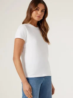 Best Sale Jeanswest Classic Crew Neck Tee Black