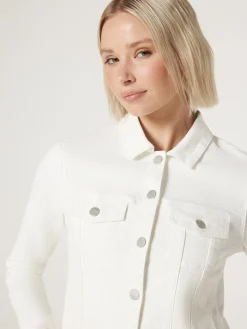 Discount Jeanswest Classic Denim Jacket White