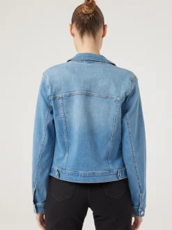Sale Jeanswest Classic Stretch Denim Jacket DarkVintage