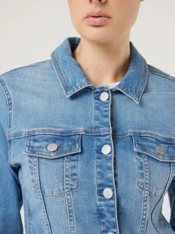 Sale Jeanswest Classic Stretch Denim Jacket DarkVintage