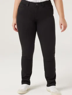 Outlet Jeanswest Curve Slim Straight Jeans Black