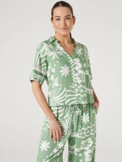 Cheap Jeanswest Delphine Shirt Green