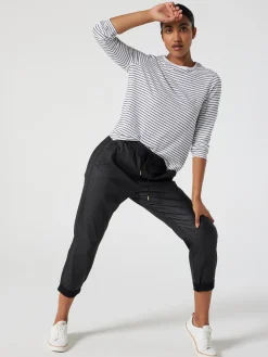 Clearance Jeanswest Essential Long Sleeve Crew Neck Black