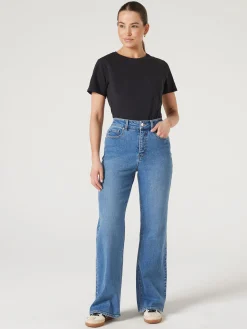 Discount Jeanswest Essential Slub Pocket Tee Black