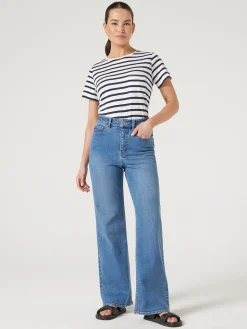 New Jeanswest Essential Slub Pocket Tee Black