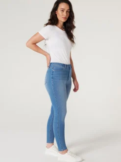 Fashion Jeanswest Freeform Curve Skinny Jeans LightIndigo