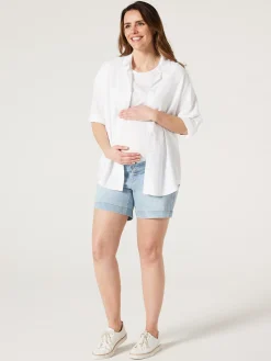 Hot Jeanswest Georgie Denim Short FadedBlue