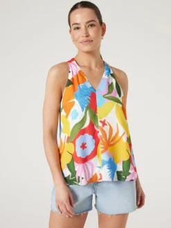 Best Jeanswest Helena V-Neck Top Multi