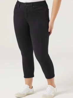 Best Jeanswest Kara Curve Skinny Capri Black