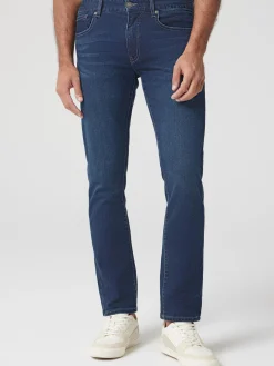 Sale Jeanswest Knit Slim Straight Jeans DarkIndigo
