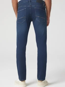 Sale Jeanswest Knit Slim Straight Jeans DarkIndigo