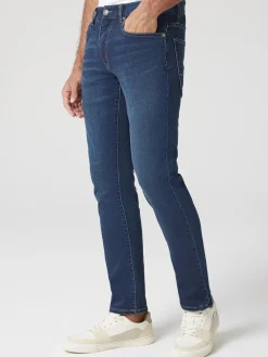 Sale Jeanswest Knit Slim Straight Jeans DarkIndigo