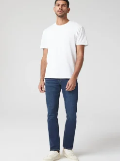 Sale Jeanswest Knit Slim Straight Jeans DarkIndigo