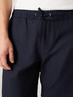 Store Jeanswest Lewie Linen Short Blue