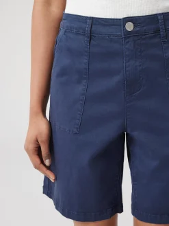 Shop Jeanswest Libby Bermuda Denim Walk Short Blue