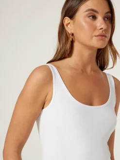 Hot Jeanswest Lola Cotton Basic Tank Black