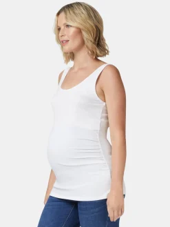 Best Jeanswest Lola Maternity Cotton Basic Tank Black