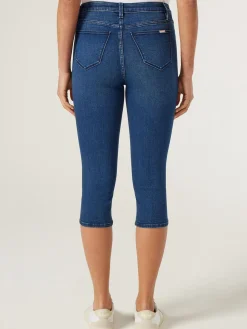 Fashion Jeanswest Maddy Mid Waisted Pedal Pusher DarkIndigo