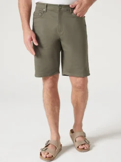 Shop Jeanswest Milton 5 Pocket Short Grey