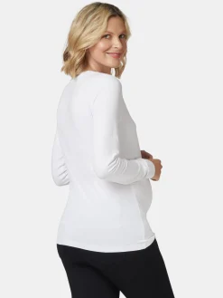 Cheap Jeanswest Natalie Basic Long Slv Top Black