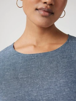 Fashion Jeanswest Nina Linen Tee White