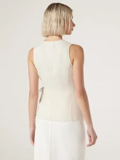 Clearance Jeanswest Rhodes Wrap Top Yellow