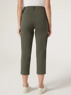 New Jeanswest Sammy Straight Capri Green