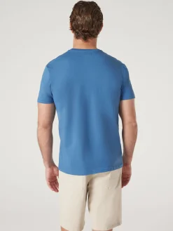 Cheap Jeanswest Short Sleeve Costa Mesa Print Crew Tee Navy