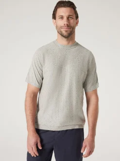 Sale Jeanswest Short Sleeve Jackson Slub Knit Tee Grey