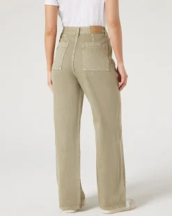 Clearance Jeanswest Sisi Wide Leg Jeans Khaki