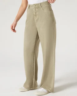 Clearance Jeanswest Sisi Wide Leg Jeans Khaki