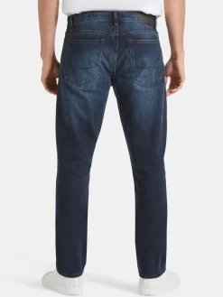 Hot Jeanswest Slim Straight Jeans Storm Indigo MidIndigo
