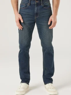 Outlet Jeanswest Slim Straight Jeans True Vintage DarkIndigo