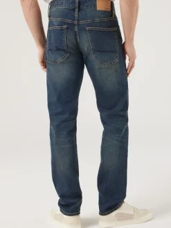 Outlet Jeanswest Slim Straight Jeans True Vintage DarkIndigo