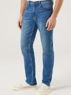 Best Jeanswest Slim straight Knit Jeans LightIndigo