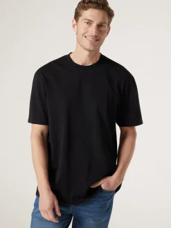 Cheap Jeanswest SS Ace Relaxed Fit Basic Crew Tee Black