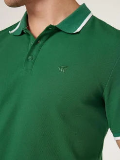 Sale Jeanswest SS Nash Tipped Polo Blue