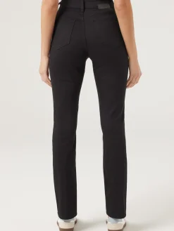 Fashion Jeanswest Tummy Trimmer Slim Straight Jeans Black